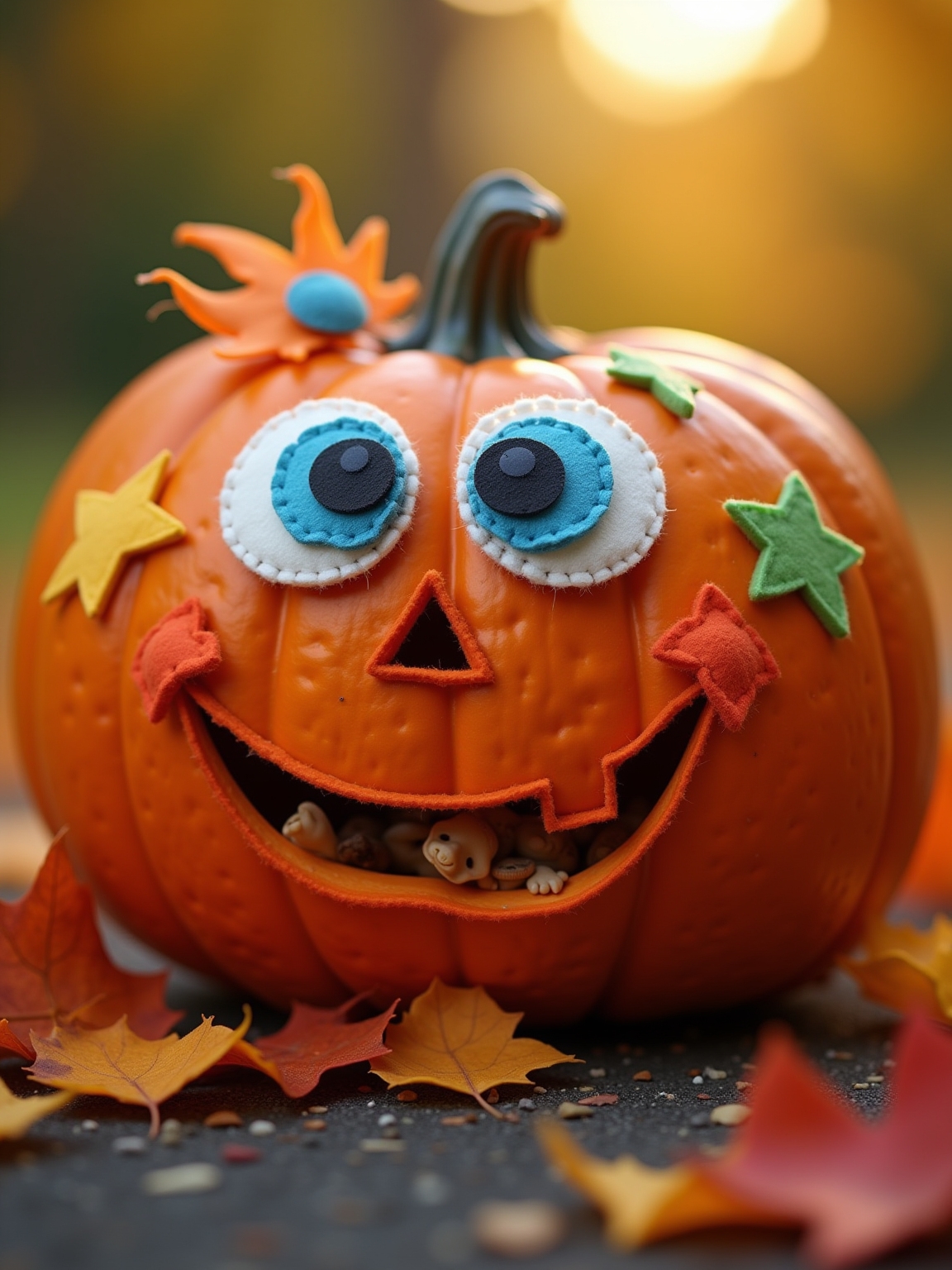 creative pumpkin decorating alternative