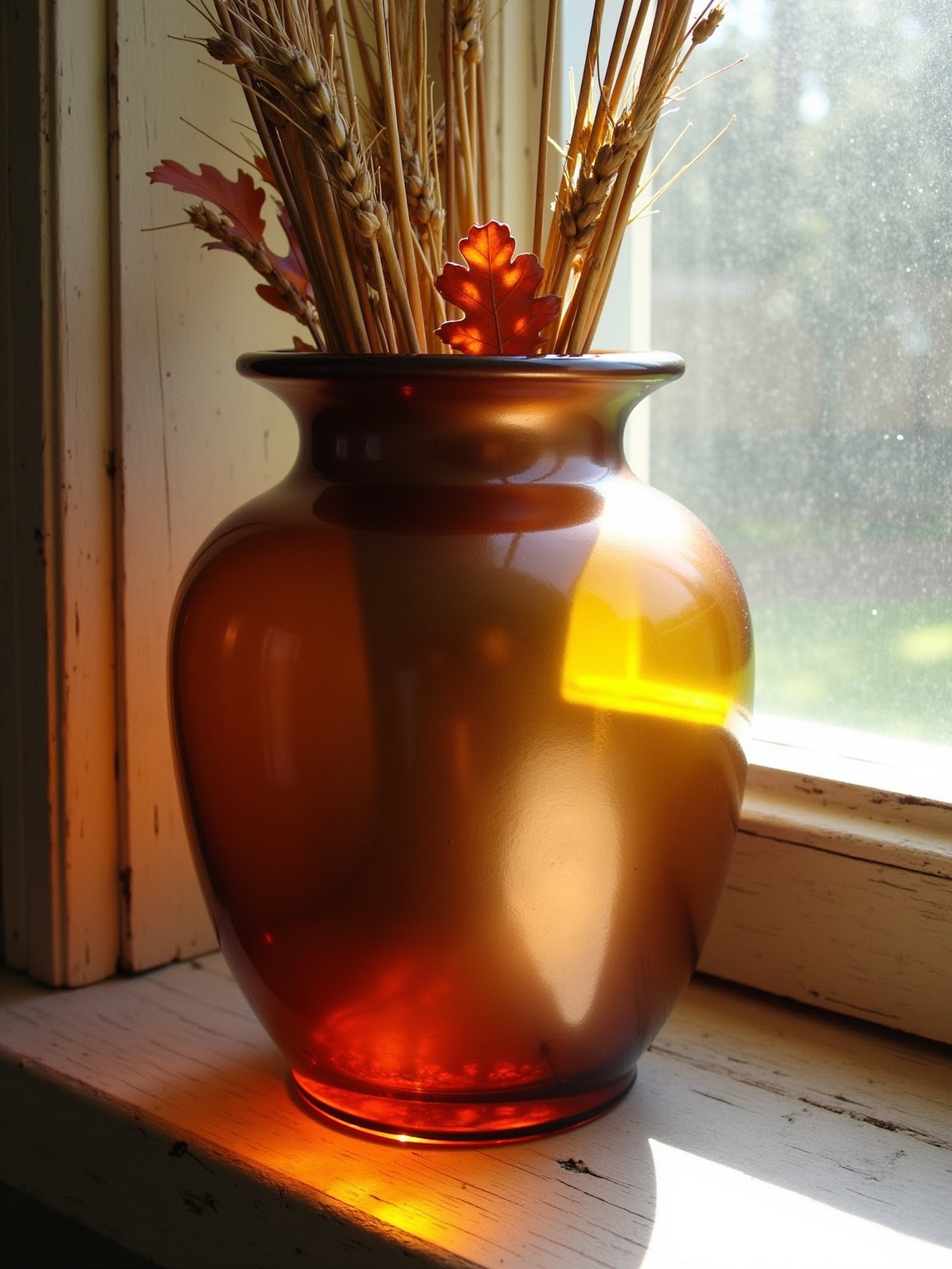 diy metallic two tone painting