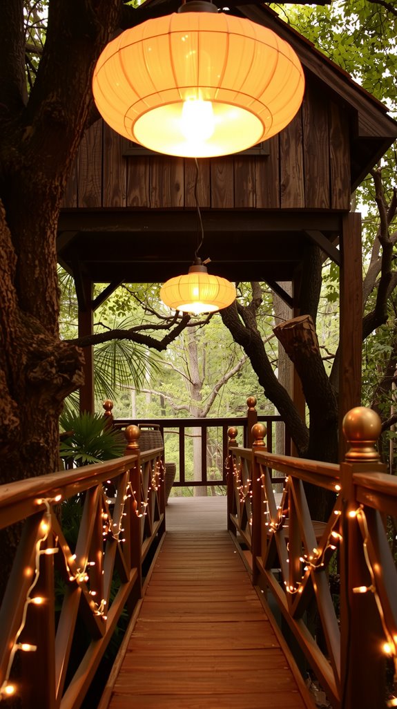 eco friendly treehouse lighting solutions