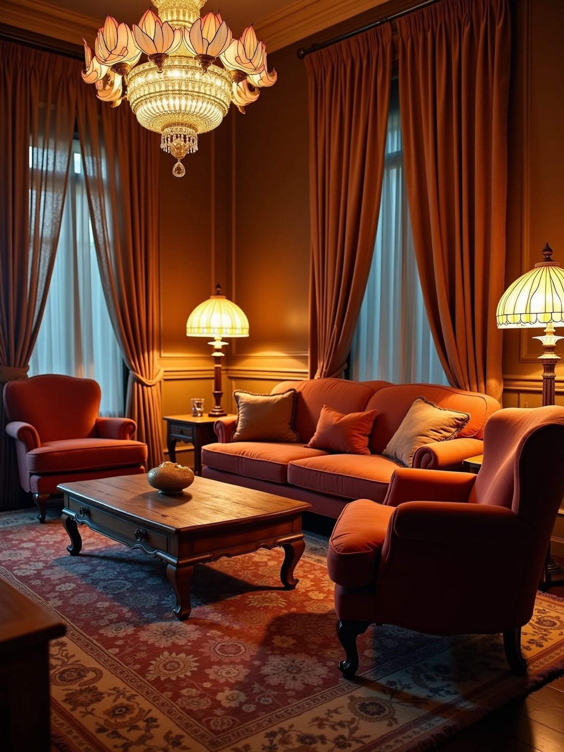 elegant handcrafted lotus lamps