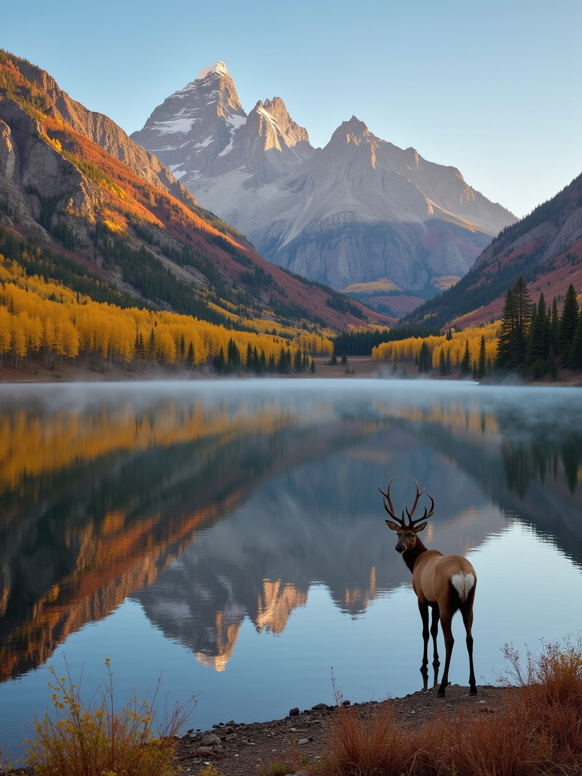 fall serenity in teton