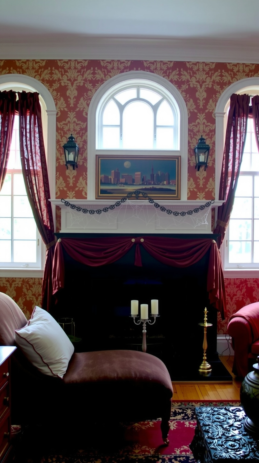 flameless vintage lantern lighting