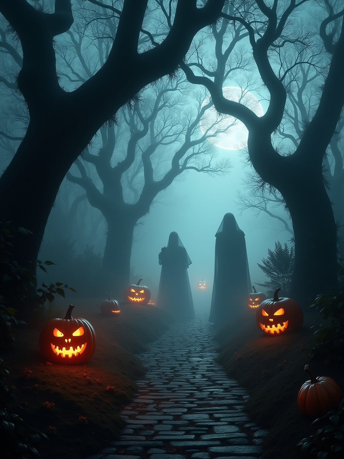 foggy lights for atmosphere