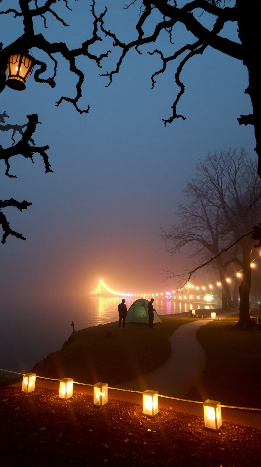 foggy water scare zones