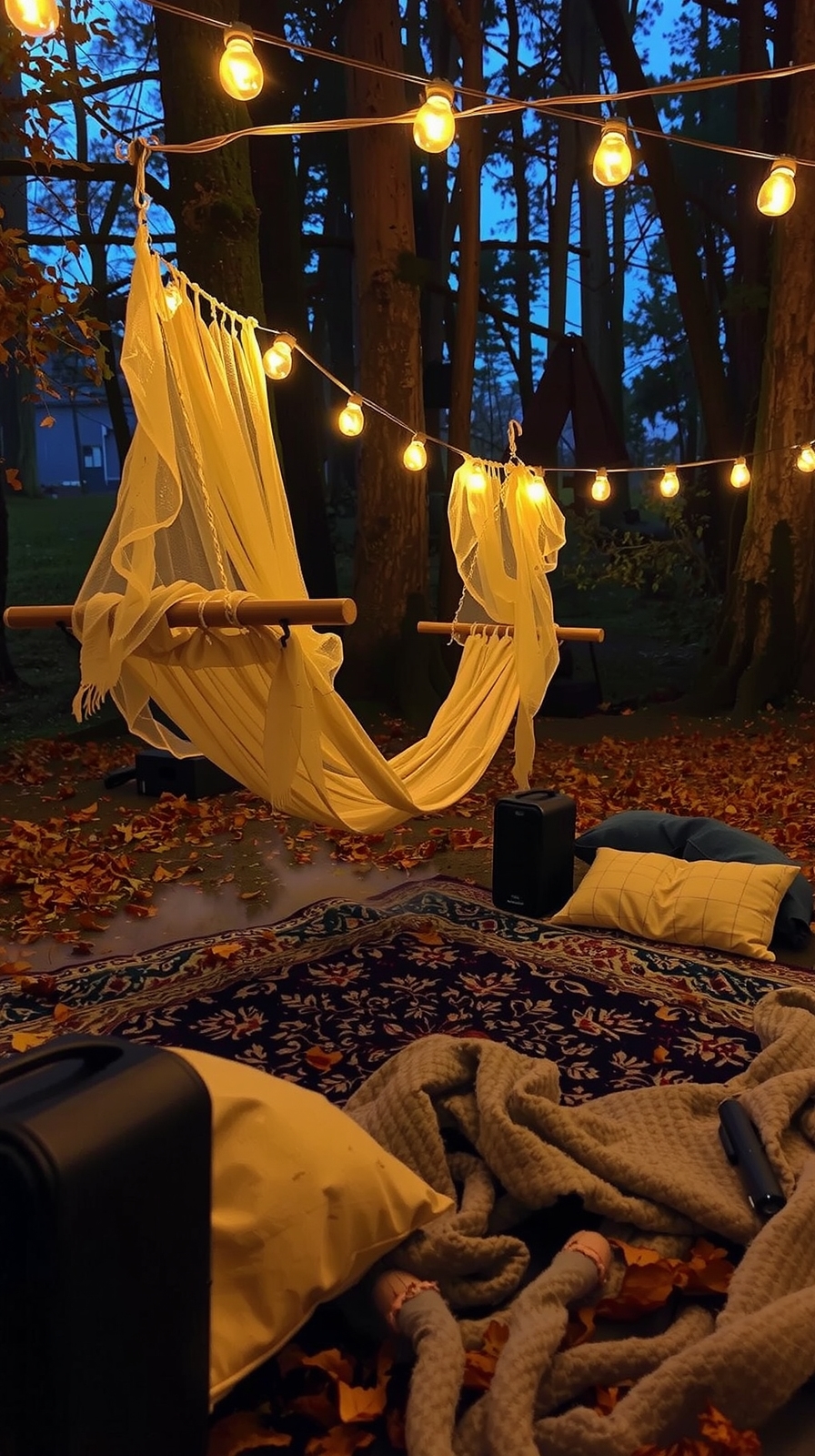 ghostly audio camping experience