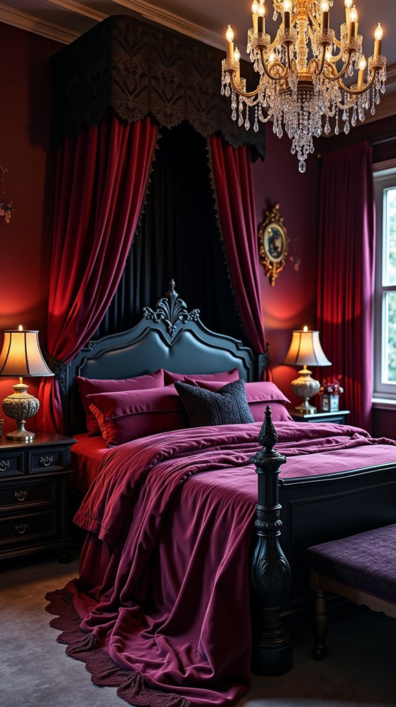 gothic chandelier with elegance