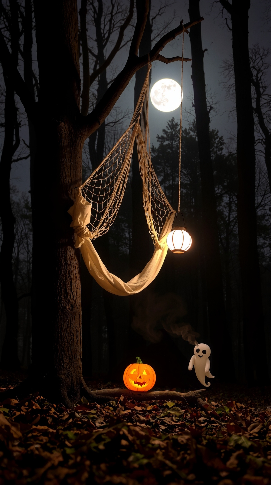 hammock spider web transformation