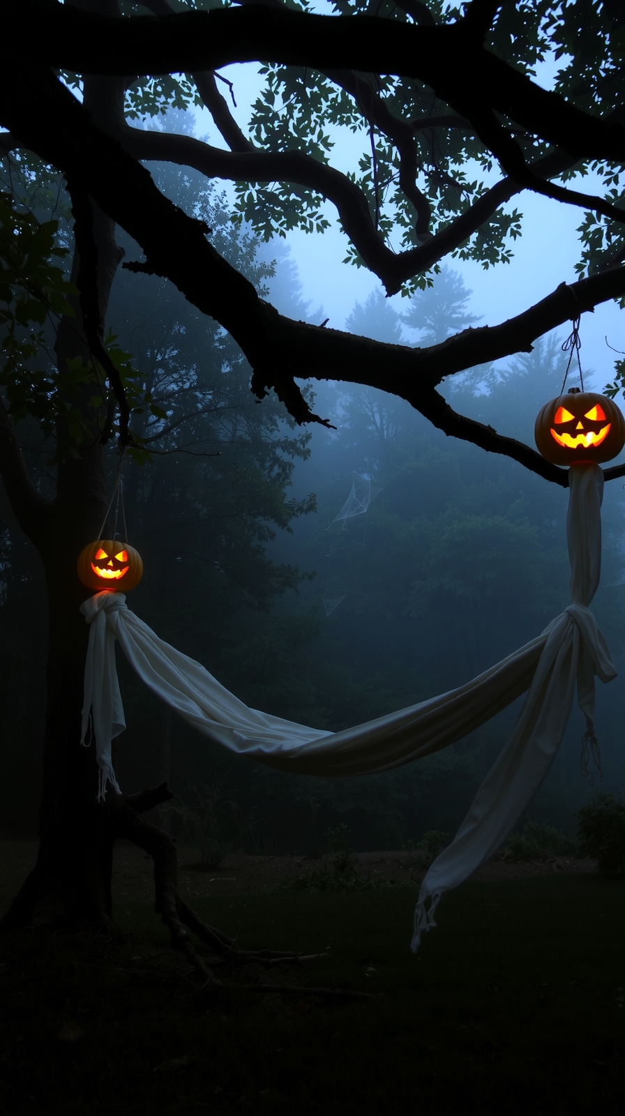 haunted hammock spooky decorations