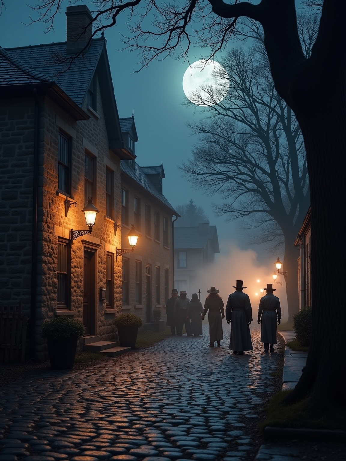 haunted walking tours await