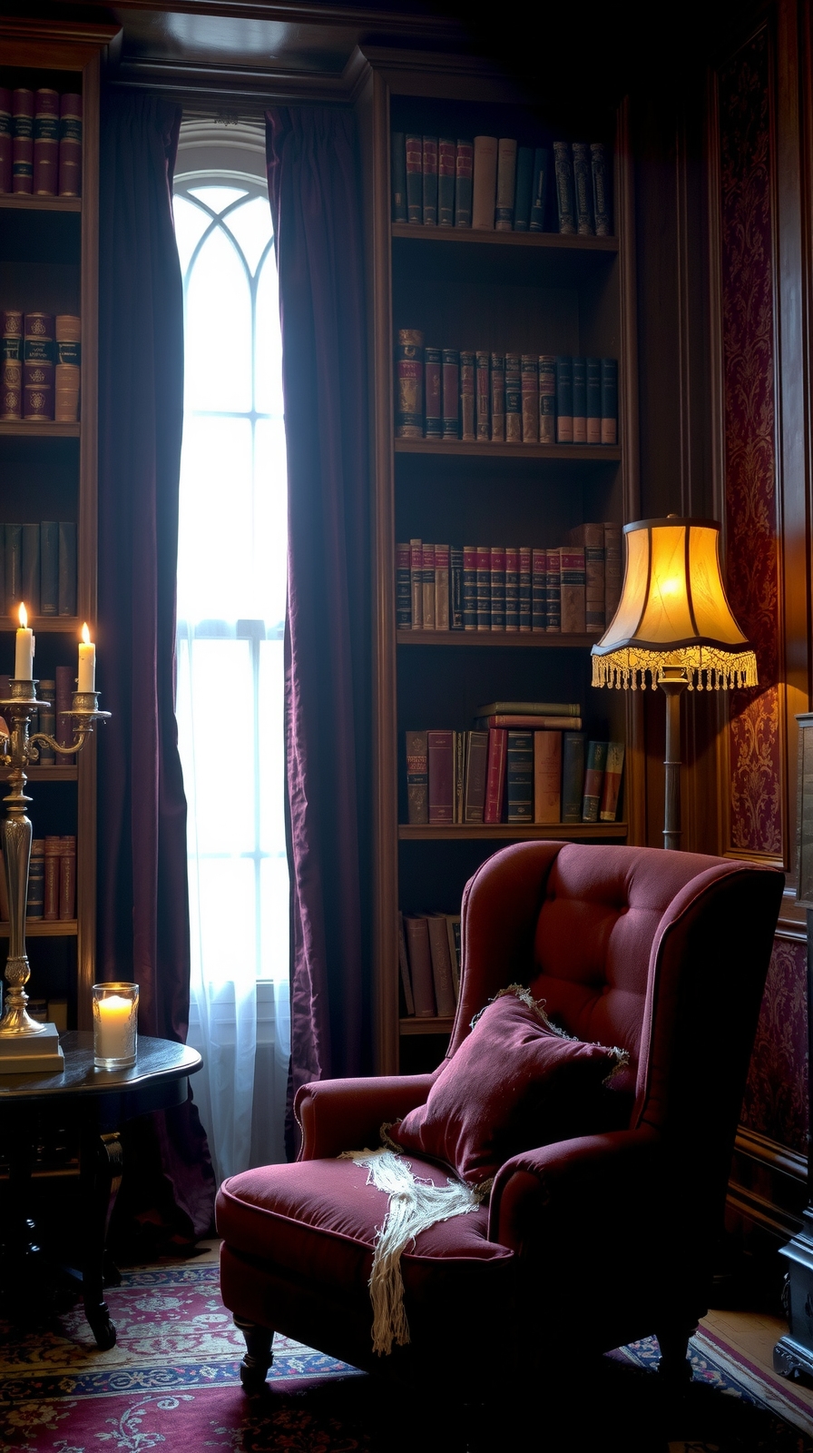 haunting literary sanctuary created
