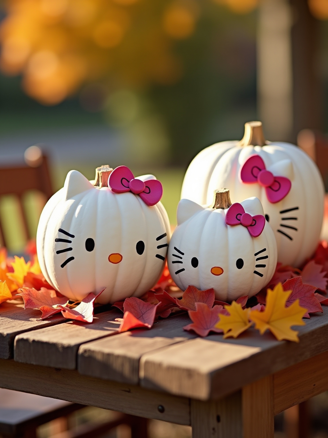 hello kitty halloween pumpkins