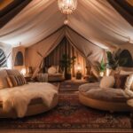 29 Luxury Tent Set Up Ideas Inside That Bring Glamping Indoors