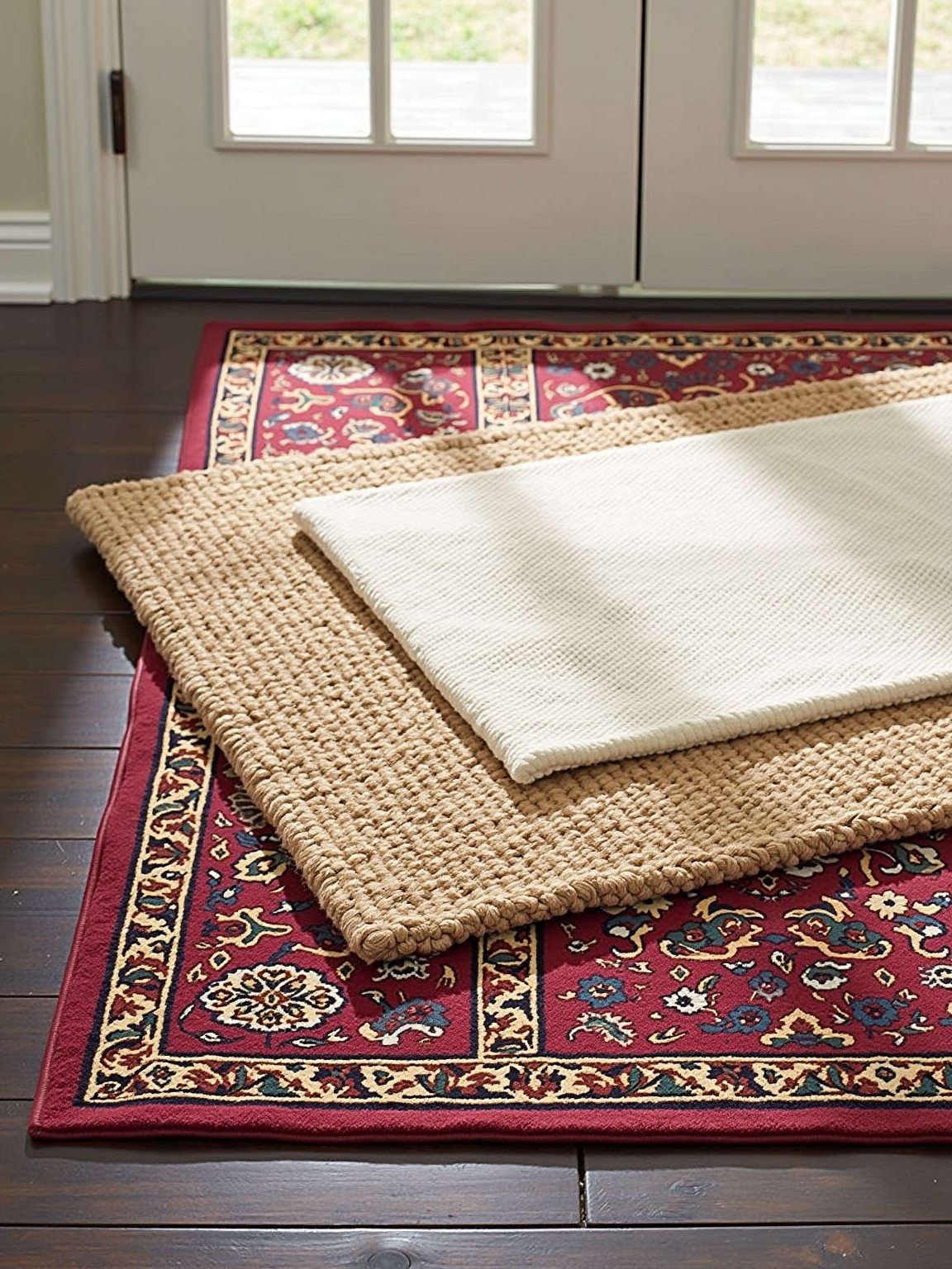 layering textures for style