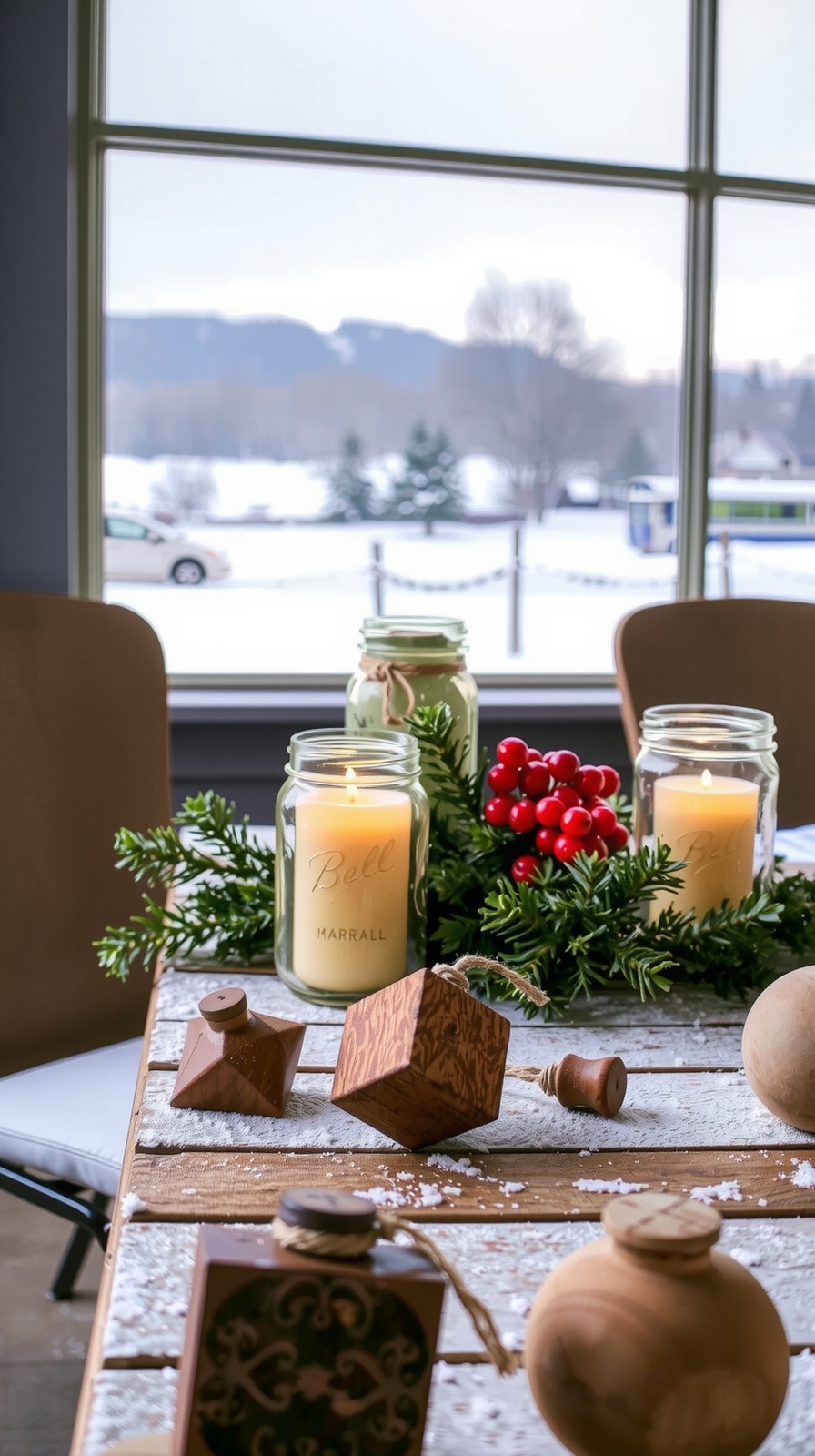 mason jar outdoor decor