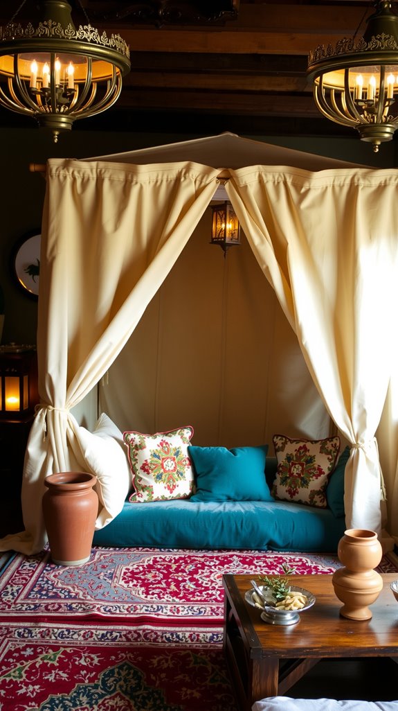 mediterranean coastal lounge decor