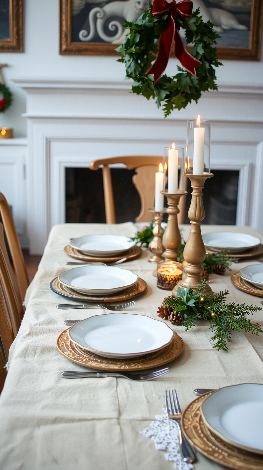 muted linen table elegance