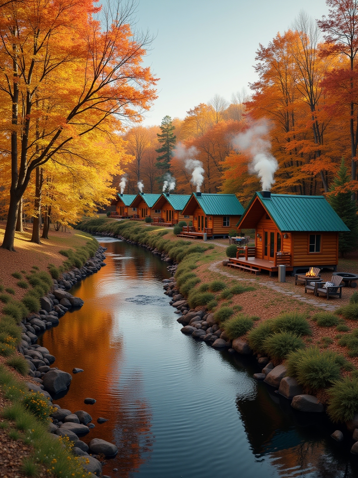 nature s resilience along river