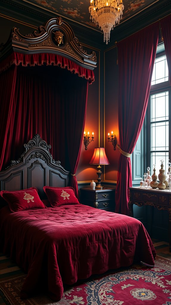 ornate antique perfume bottles