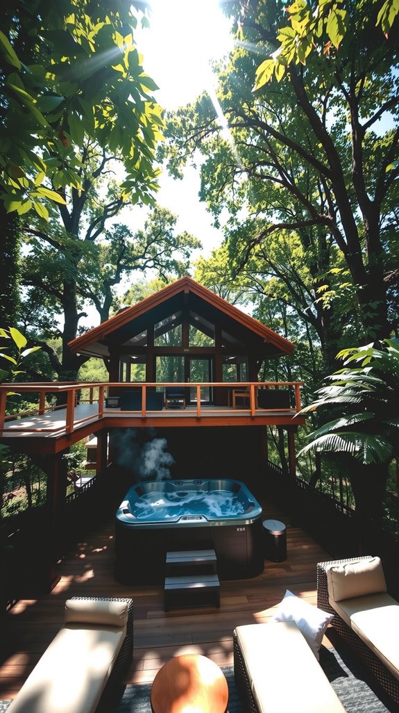 private hot tubs experience