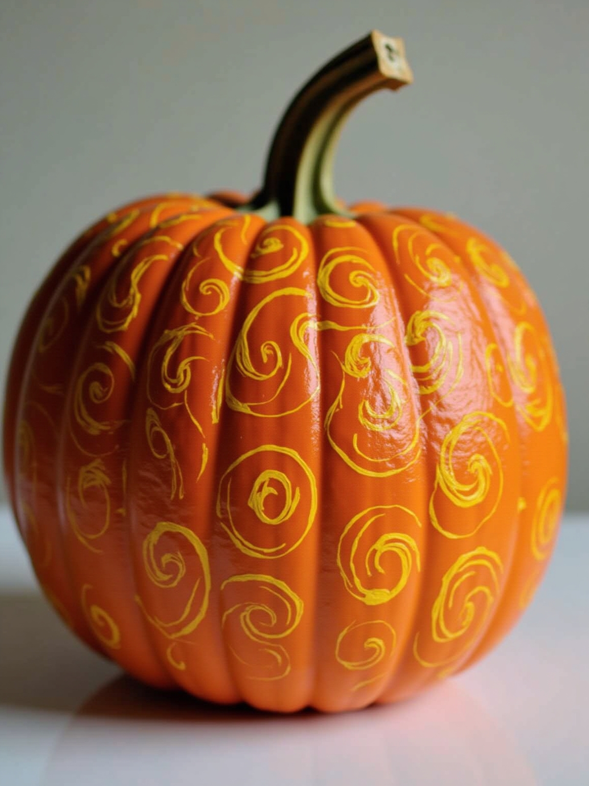 puff paint pumpkin texture