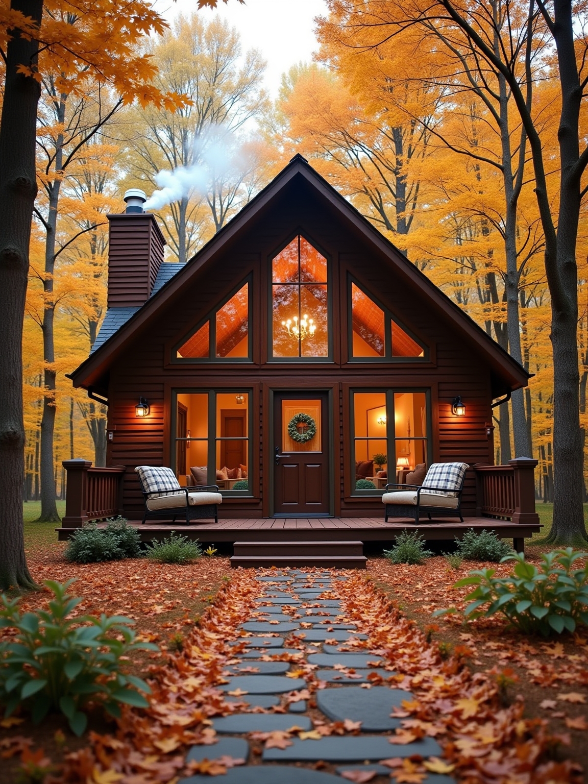 romantic mountain cabin retreat