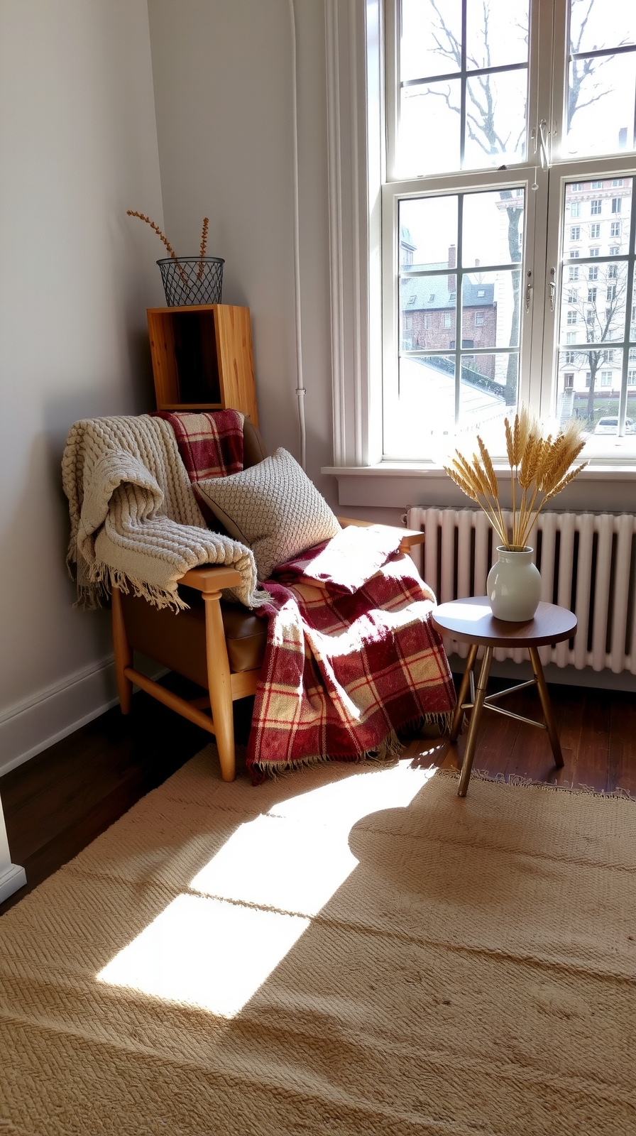 rustic textile harmony achieved