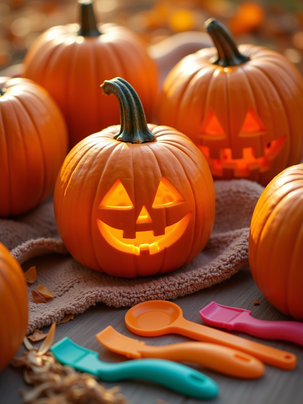 safe pumpkin carving tools