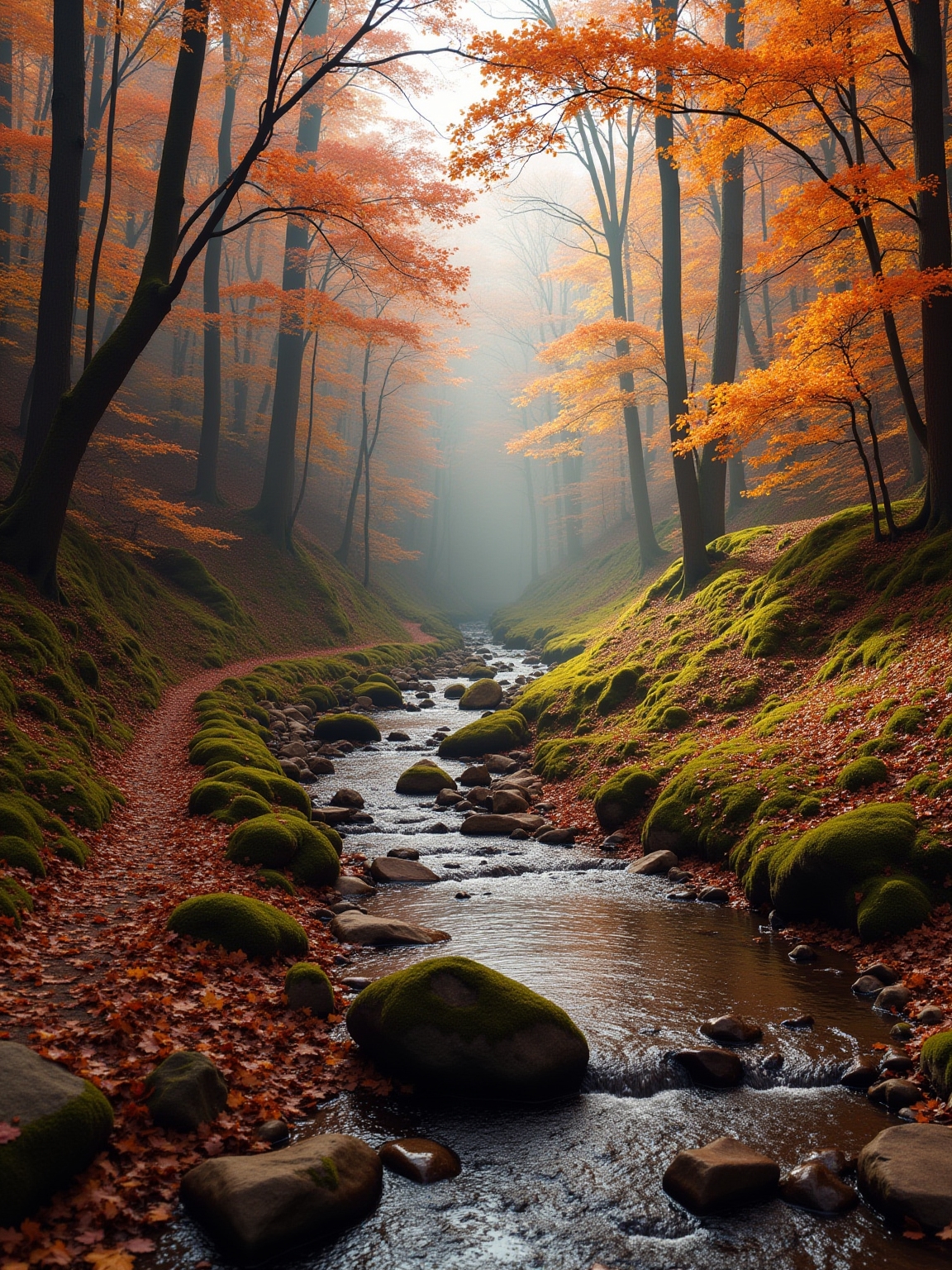 scenic autumn drive experience