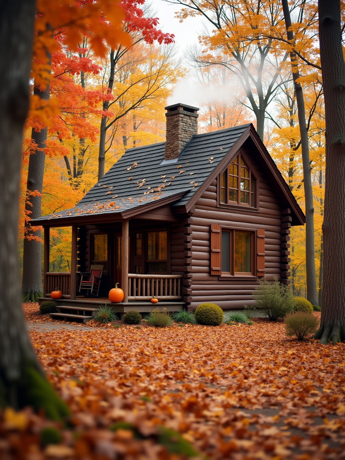 secluded woodland cabin retreat