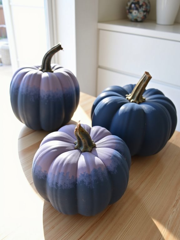 smooth ombre pumpkin project