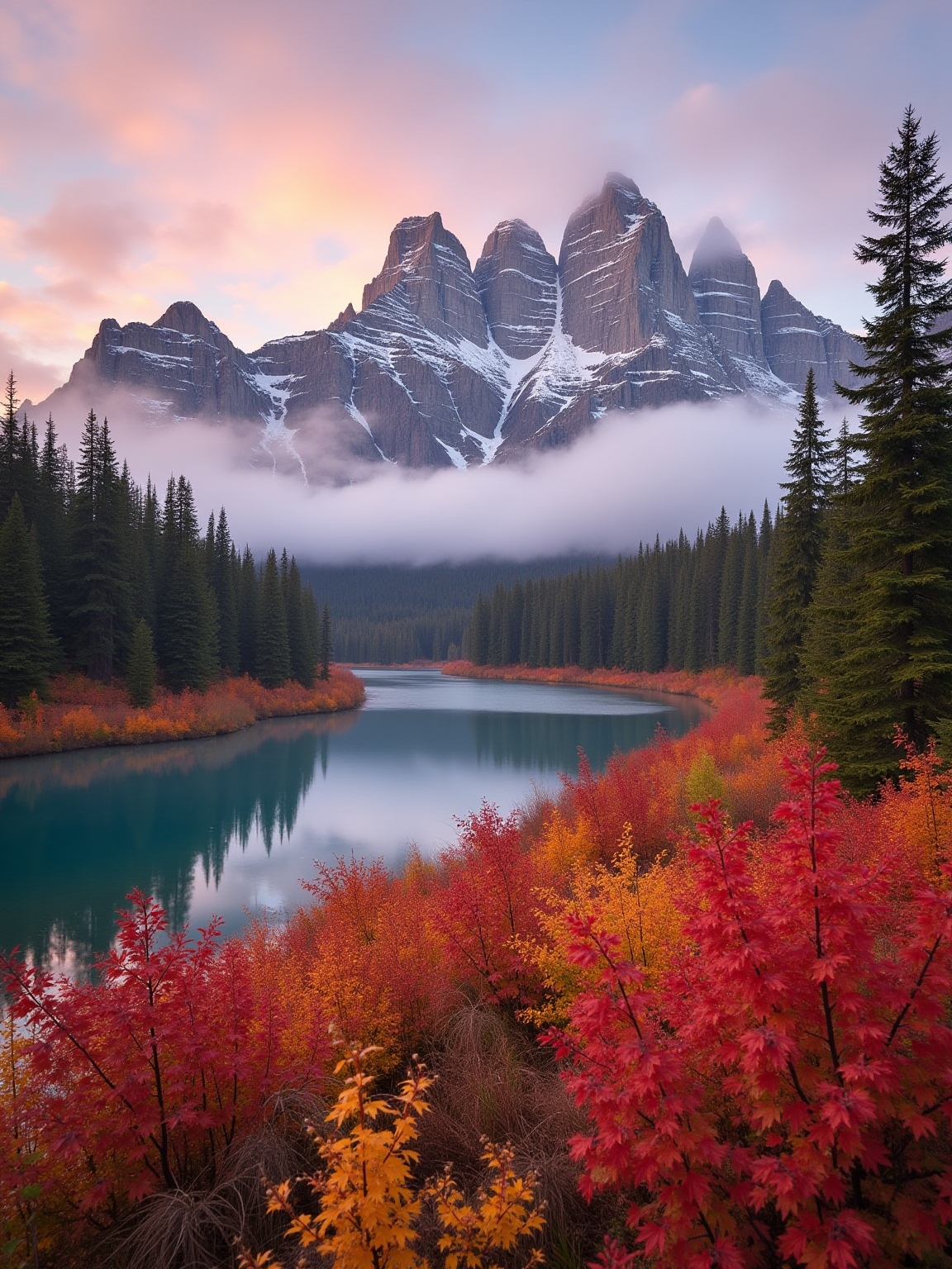 solitude in stunning wilderness