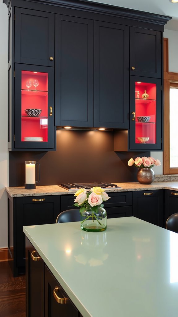 sophisticated coastal kitchen design