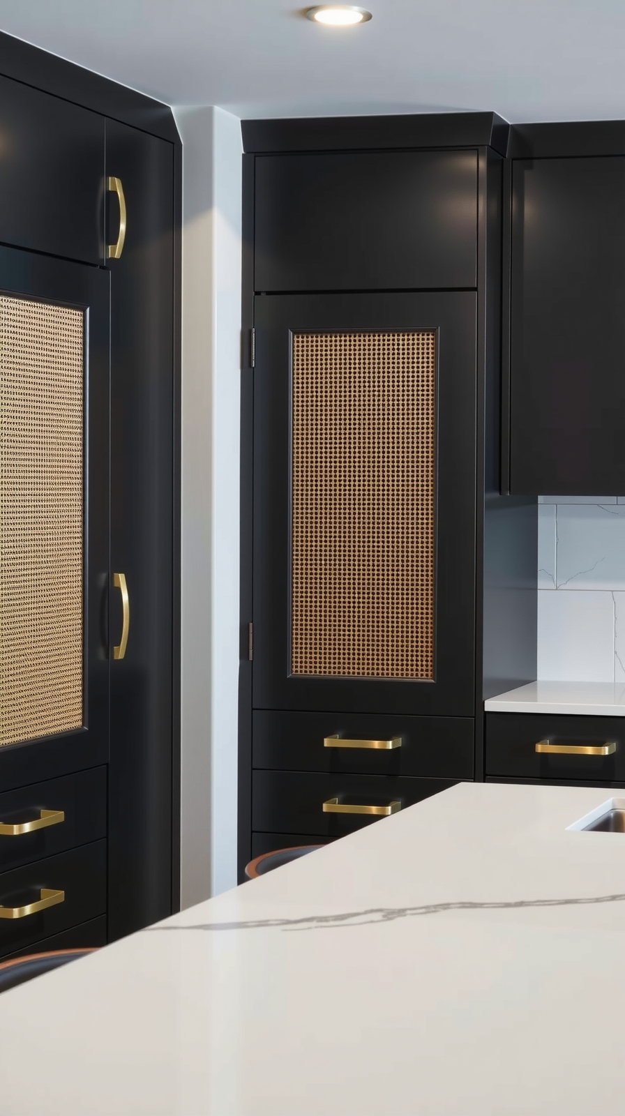 sophisticated matte black elegance