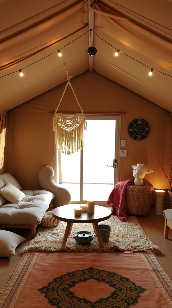 strategic furniture placement zones