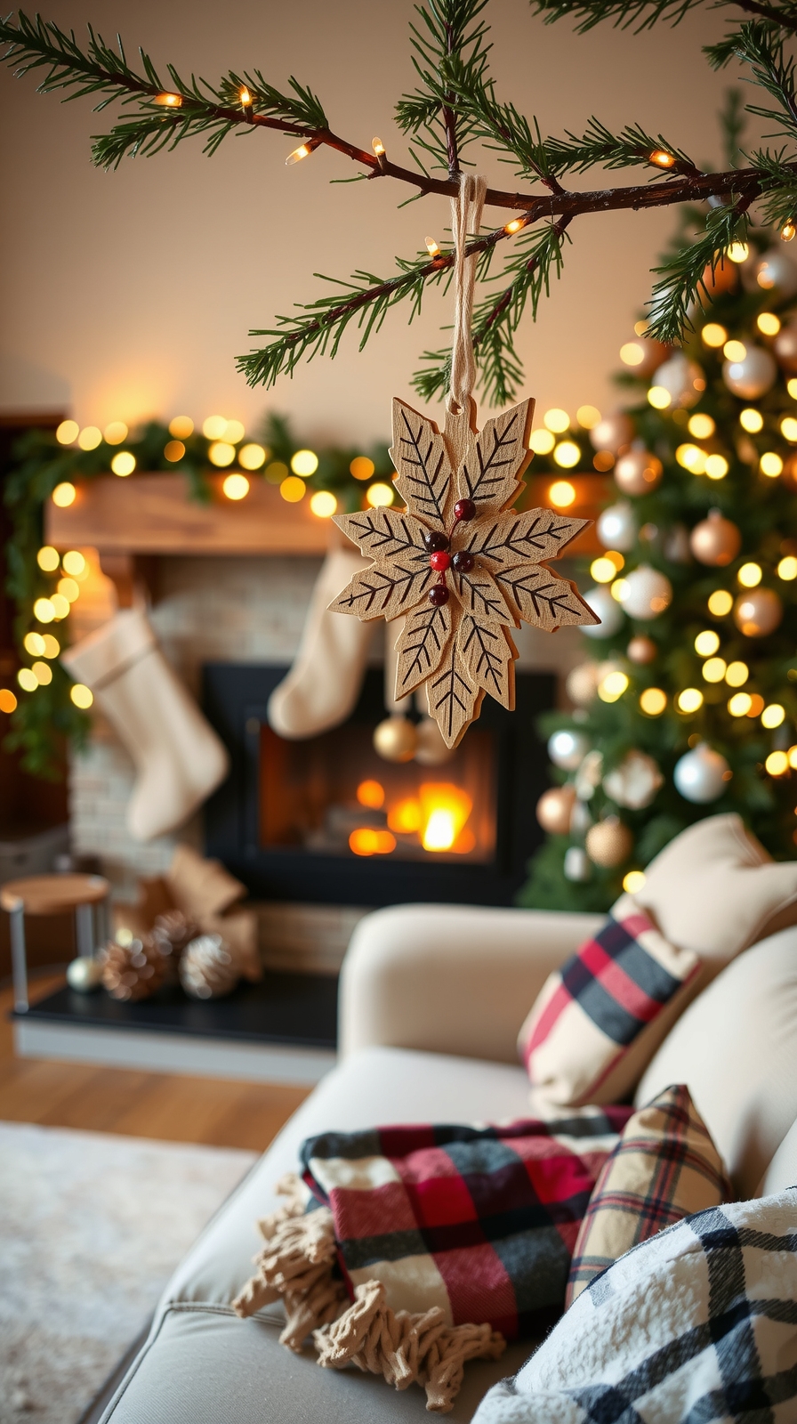 timeless handcrafted wooden ornaments