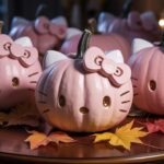 Anime-Inspired Hello Kitty Pumpkins for a Trendy Halloween