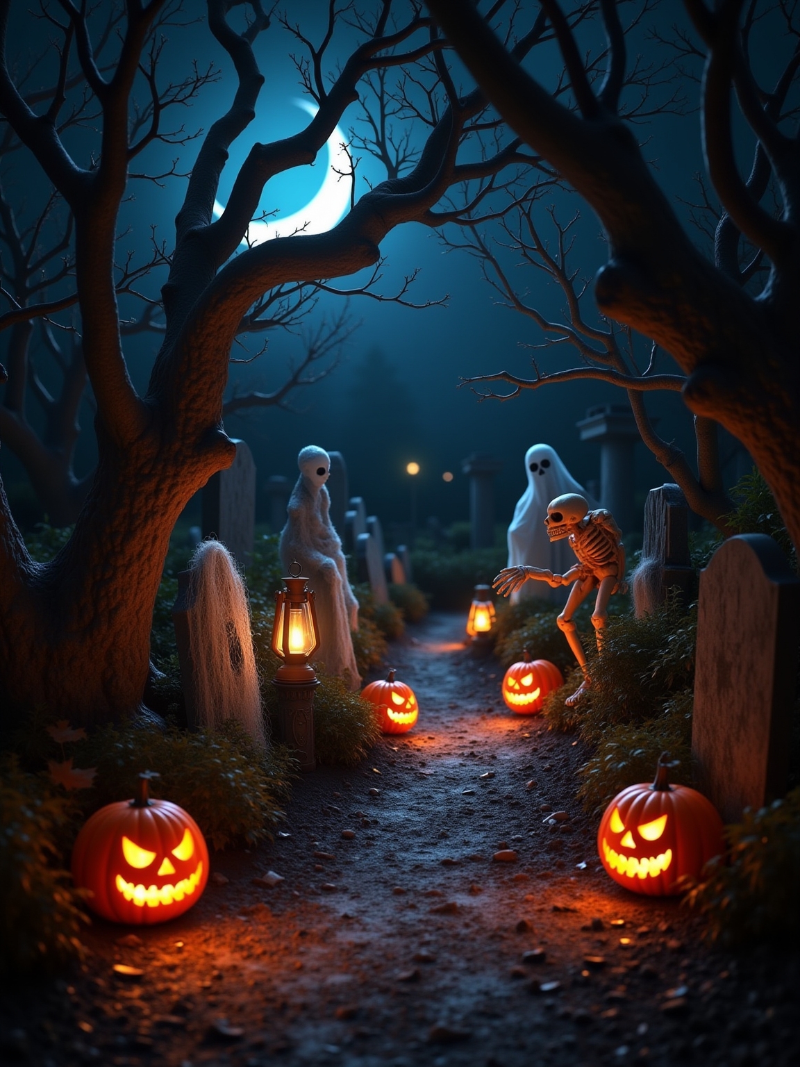 unforgettable haunted garden atmosphere