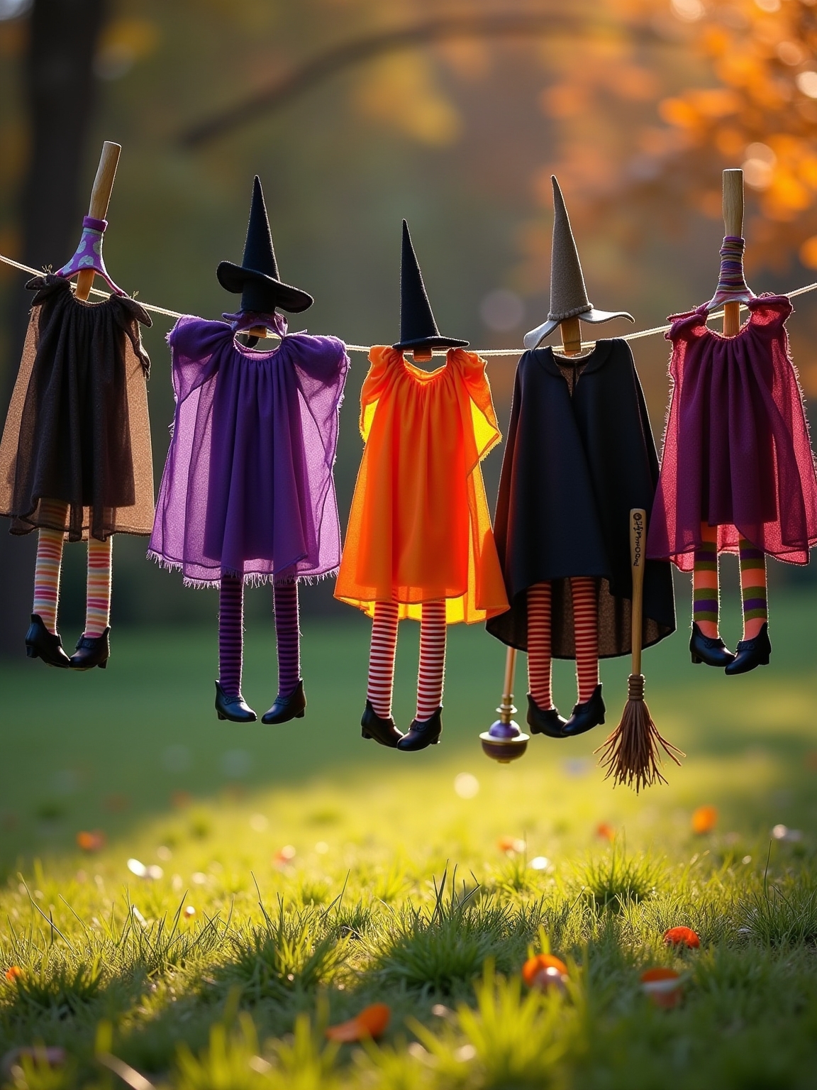 witch themed outdoor display ideas