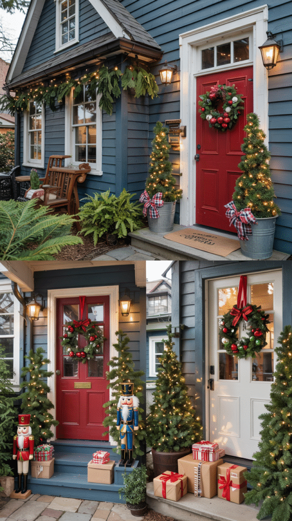 Natural Pinecone and Berry Wreath