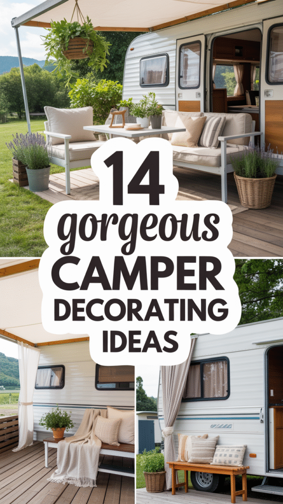 14 Outdoor Camper Decorating Ideas That Make Your Campsite Feel Like Home