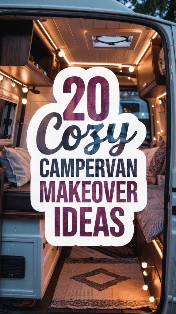 20 Cozy Campervan Interior Ideas That Feel Just Like Home