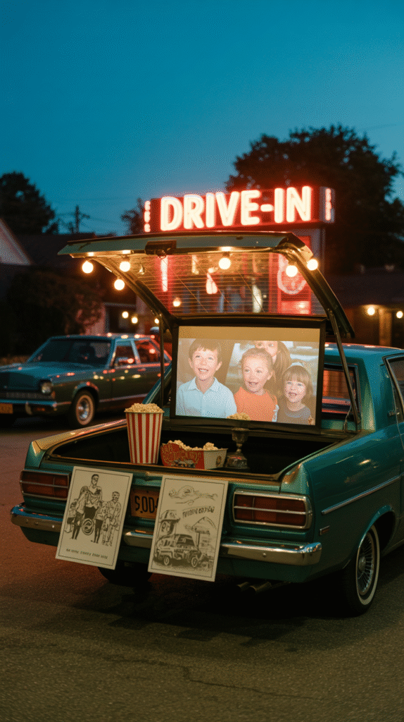 Drive-In Movie Theater Experience