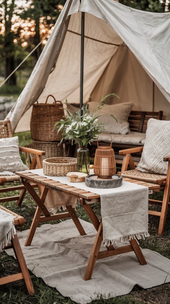 Mix Textures With Fabrics, Wood, and Natural Materials