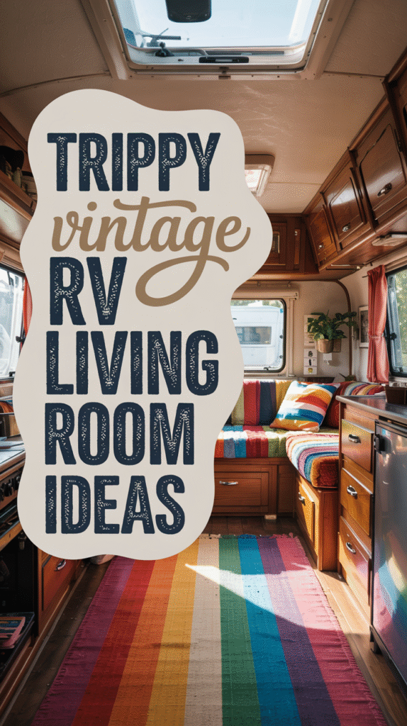 Rainbow Striped Wall Panels That Transport You to the 1960s