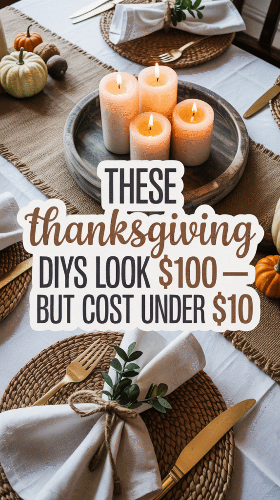 15 DIY Thanksgiving Party Decorations That Look Expensive (But Aren’t)