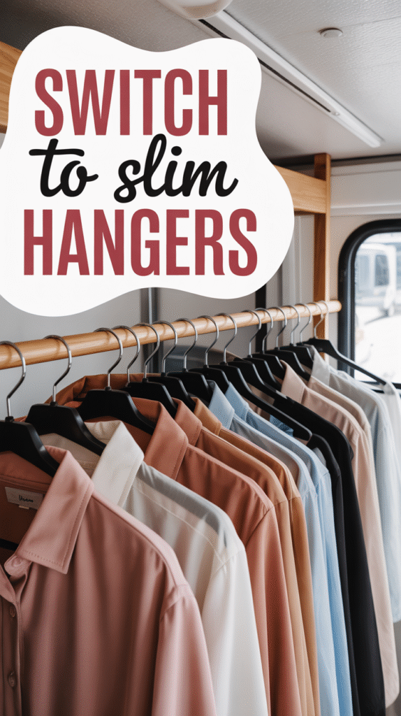 Switch to Slim Hangers for Maximum Rod Capacity