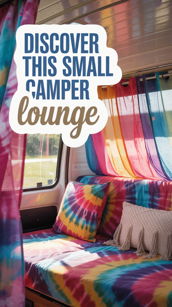 Tie-Dye Curtains and Upholstery for Ultimate Groovy Vibes