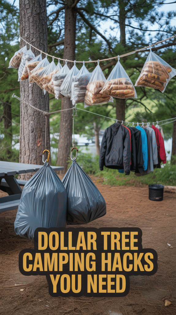 Hang Food Bags From Trees to Deter Wildlife