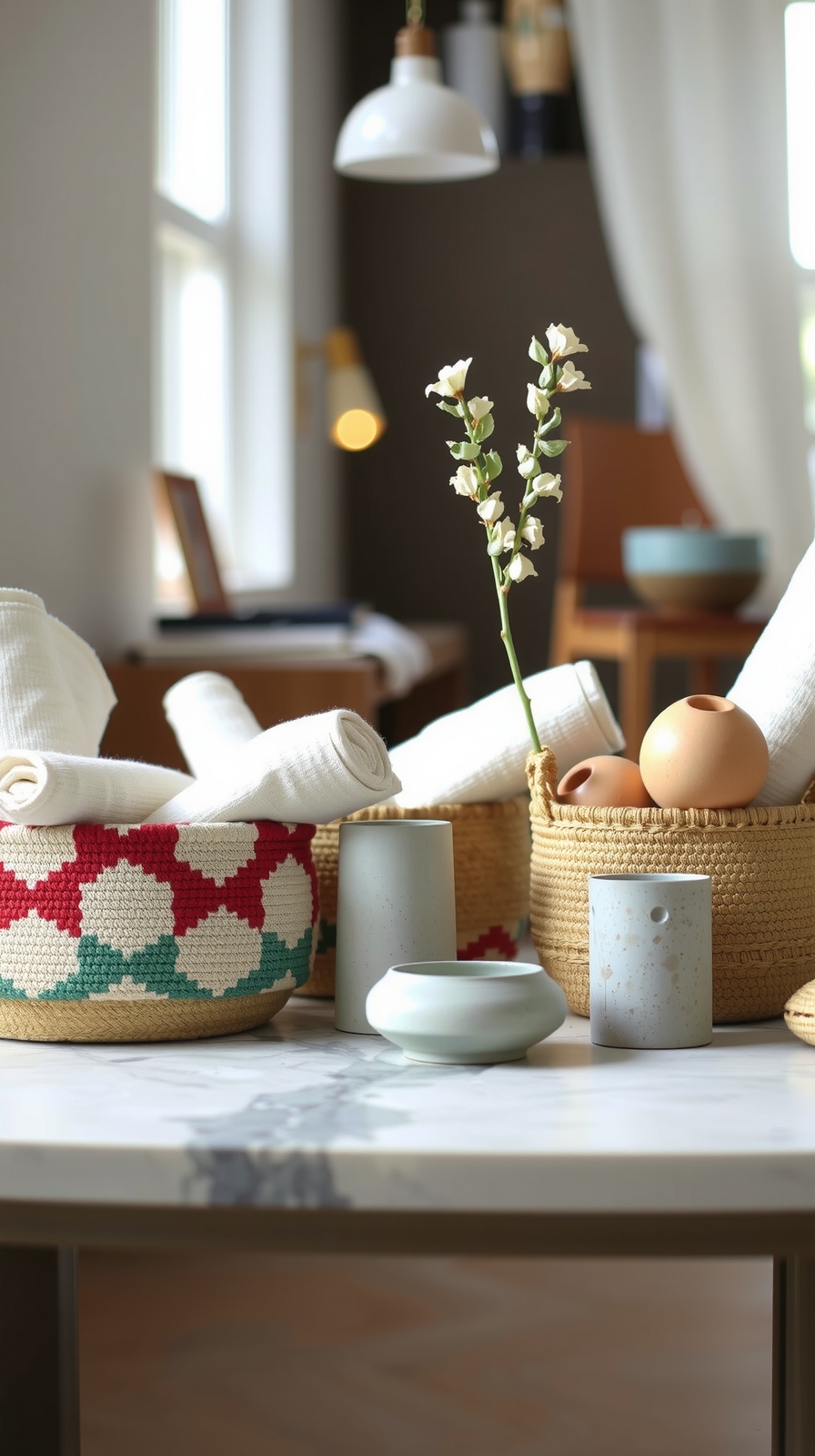 artful sustainable gift baskets