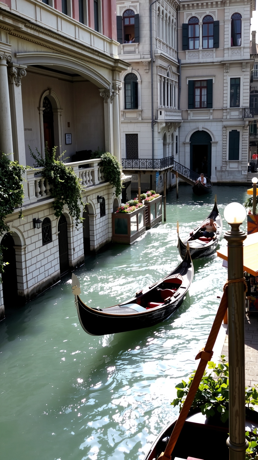 canals gondolas historic landmarks
